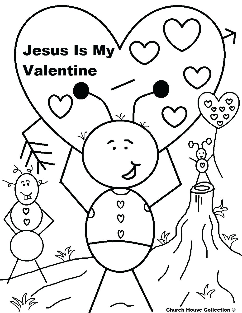 1019x1319 Coloring Pages Valentine Coloring Page Christian Church House