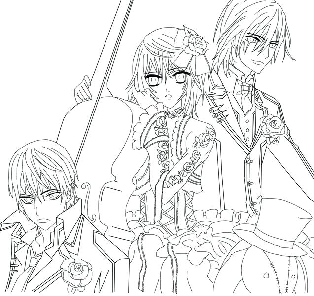 637x600 Girl Vampire Coloring Pictures Printable Coloring Anime Coloring