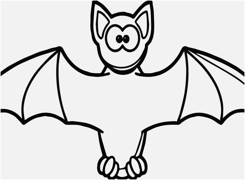 827x609 Bat Coloring Pages Display Bat Coloring Sheet