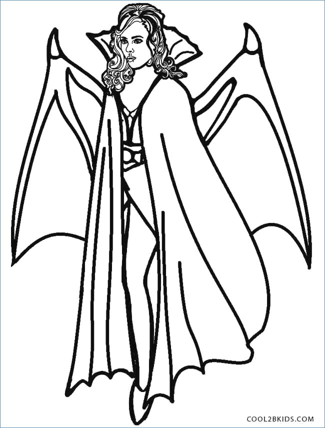 650x856 Scary Vampire Coloring Pages Scary Dracula Halloween Coloring