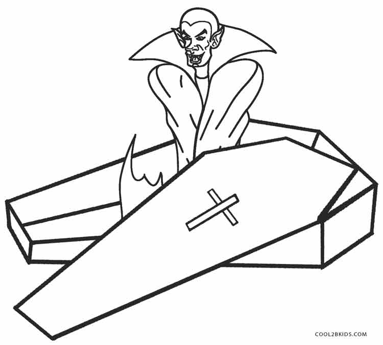 750x676 Printable Vampire Coloring Pages For Kids