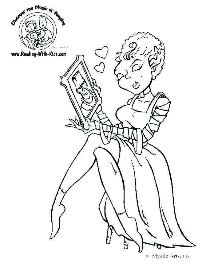 683x883 Vampire Coloring Pages