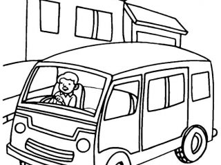 320x240 Coloring Pages Van Metro Van Coloring Page Download Free Metro Van