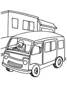 219x284 Coloring Pages For Kids Cars Delivery Van, Van For Coloring