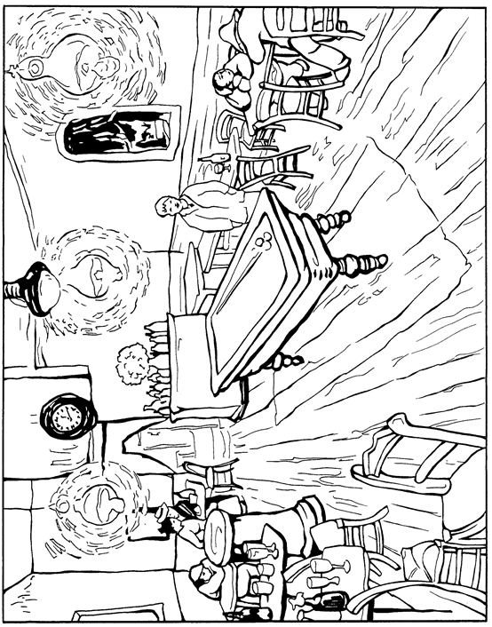 554x706 Kids N Coloring Pages Of Vincent Van Gogh