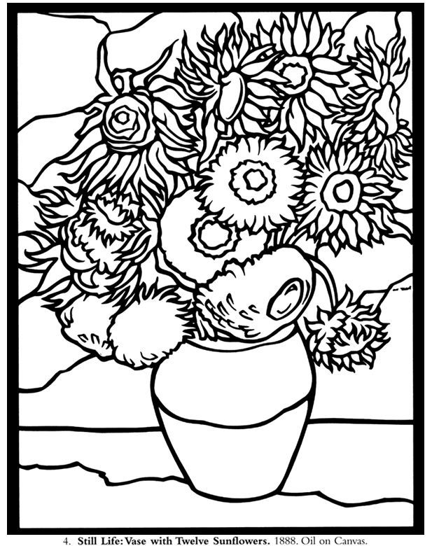 617x780 Stained Glass Coloring Pages