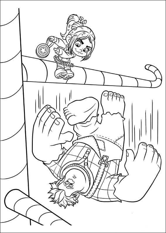 567x794 Kids N Coloring Pages Of Wreck It Ralph