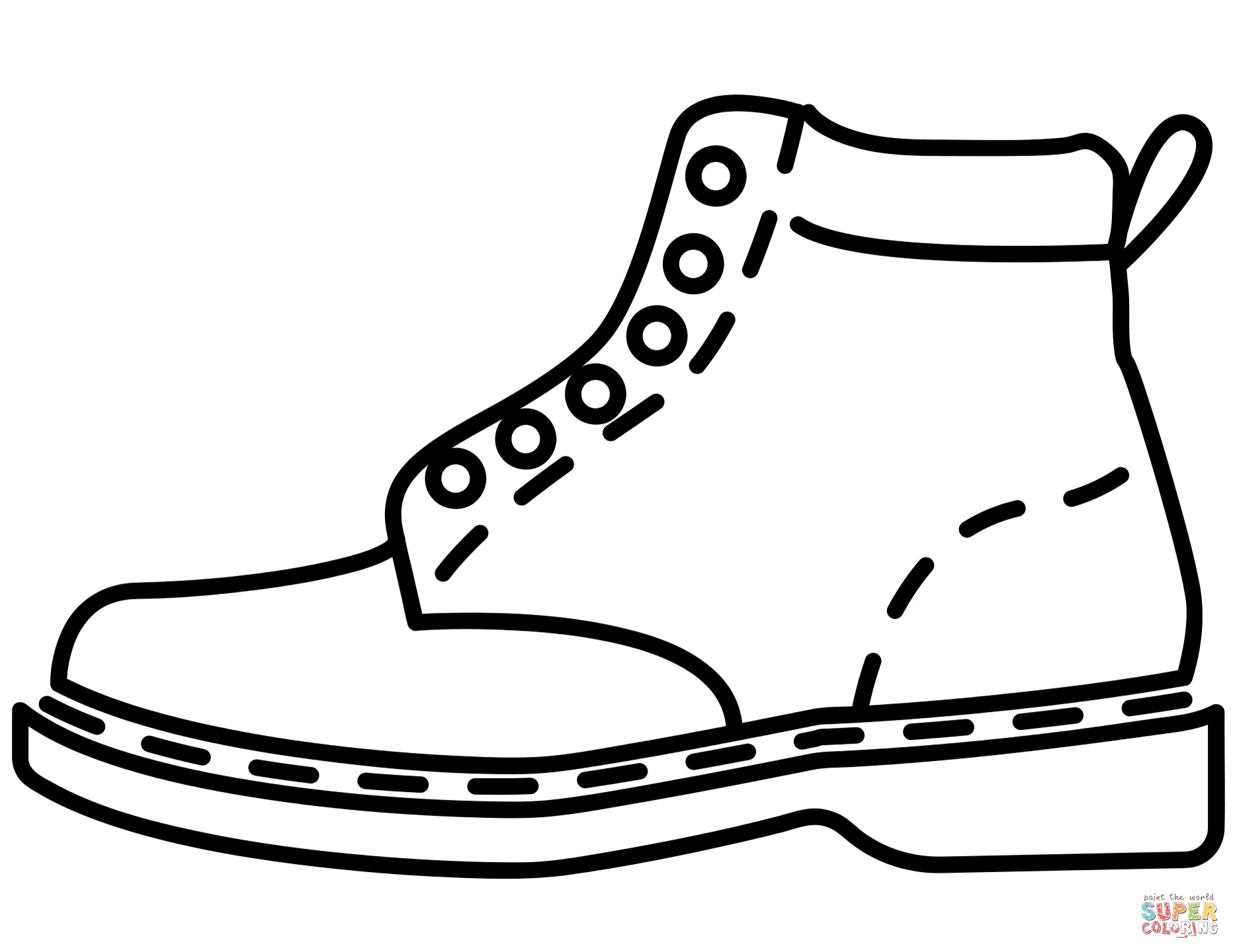 1864x1440 Shoe Coloring Page Elegant Clothes And Shoes Coloring Pages