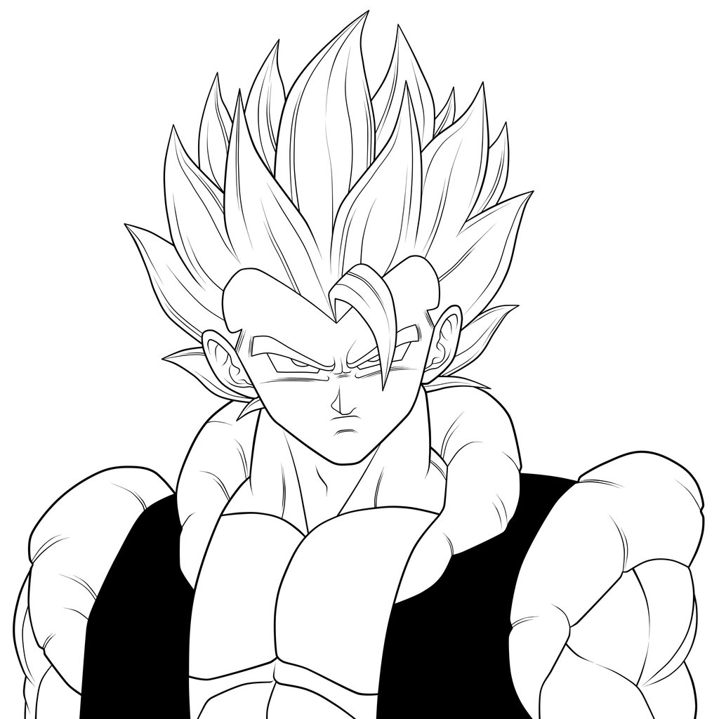 1024x1024 Dragon Ball Z Coloring Pages Dragon Ball Z Coloring Pages Vegeta