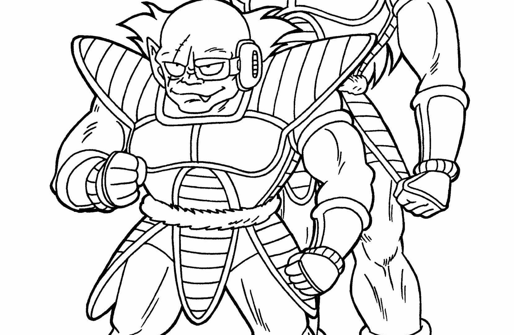 1659x1080 Pages Printable Funy Baby Vegeta Free Goten Coloring Cartoons