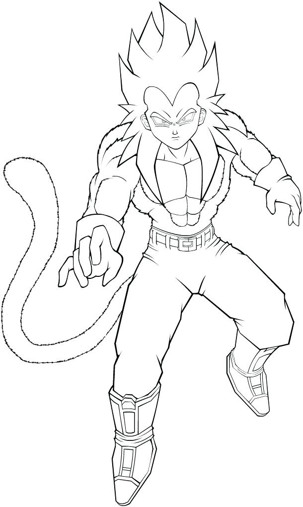 610x1020 Super Saiyan Coloring Pages Dragon Ball Z Super Coloring Pages