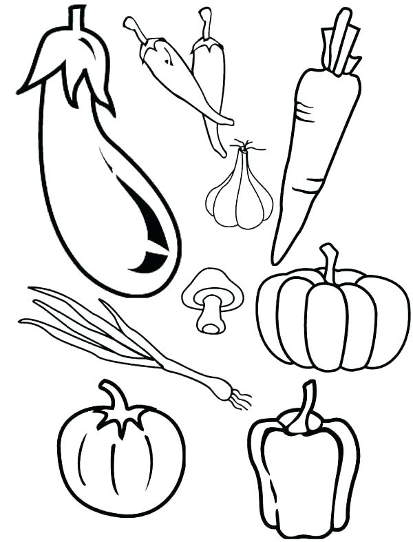 Download Vegetable Basket Coloring Pages at GetDrawings.com | Free ...