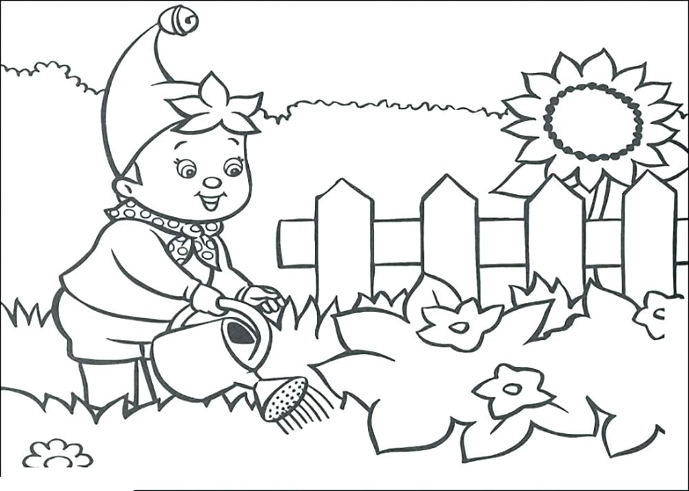 1000x713 Vegetable Garden Coloring Pages Vegetable Garden Coloring Pages