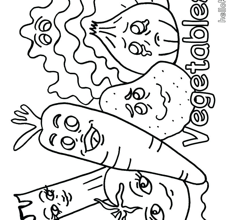 820x768 Printable Vegetable Coloring Pages Printable Fruit Coloring Pages