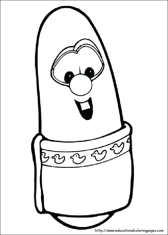 567x794 Veggie Tales Coloring Pages Printable Free Coloring Veggie Tales