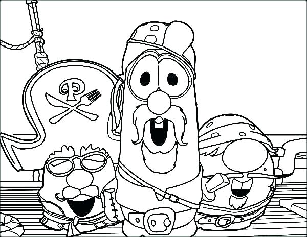 600x464 Veggie Tales Coloring Pages Veggie Tales Petunia Rhubarb Dot