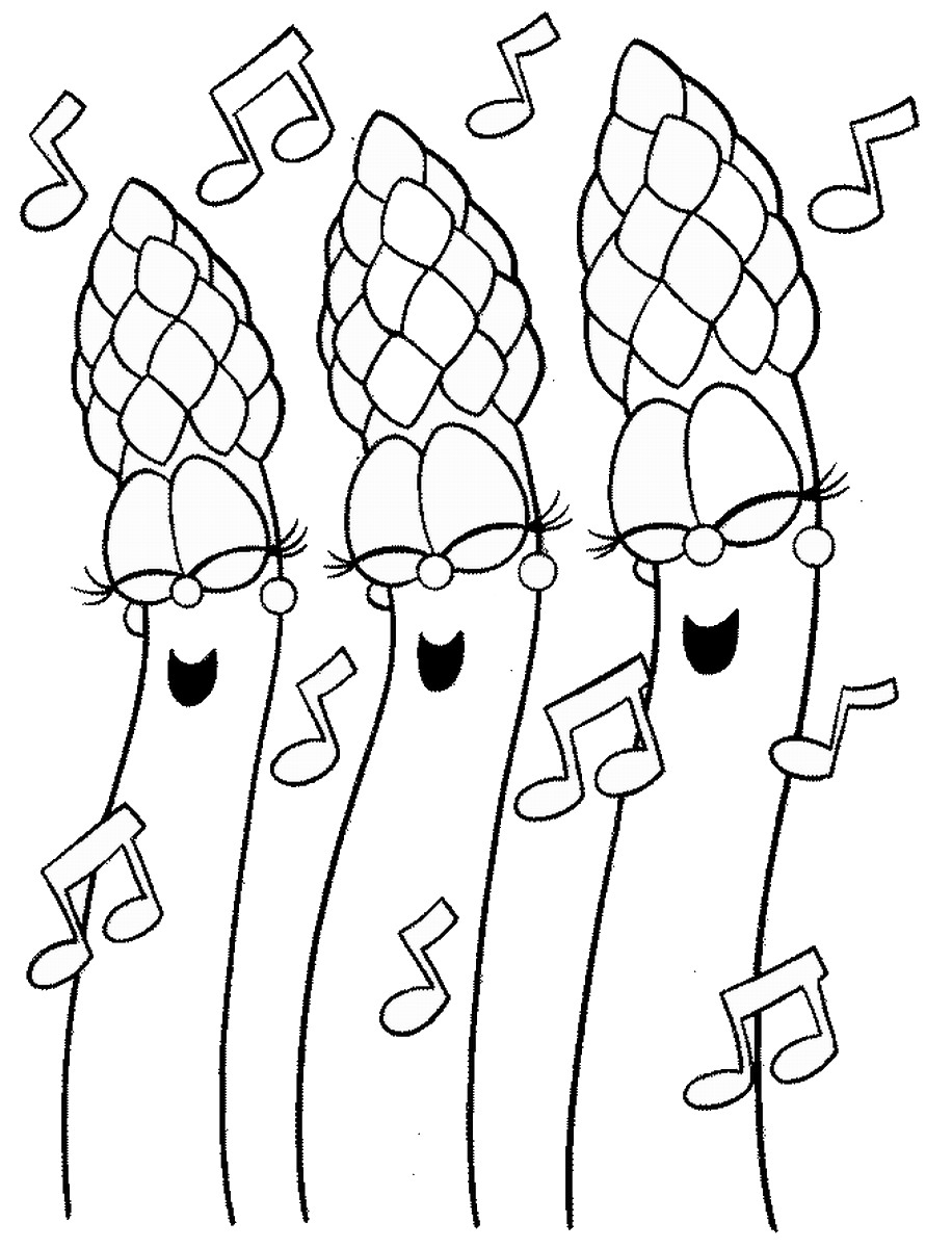 916x1200 Veggie Tales Coloring Pages