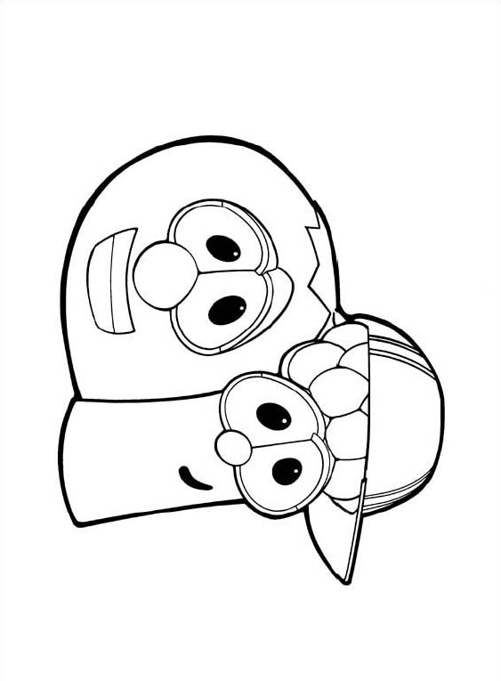 563x765 The Ultimate Veggietales Web Site! Coloring