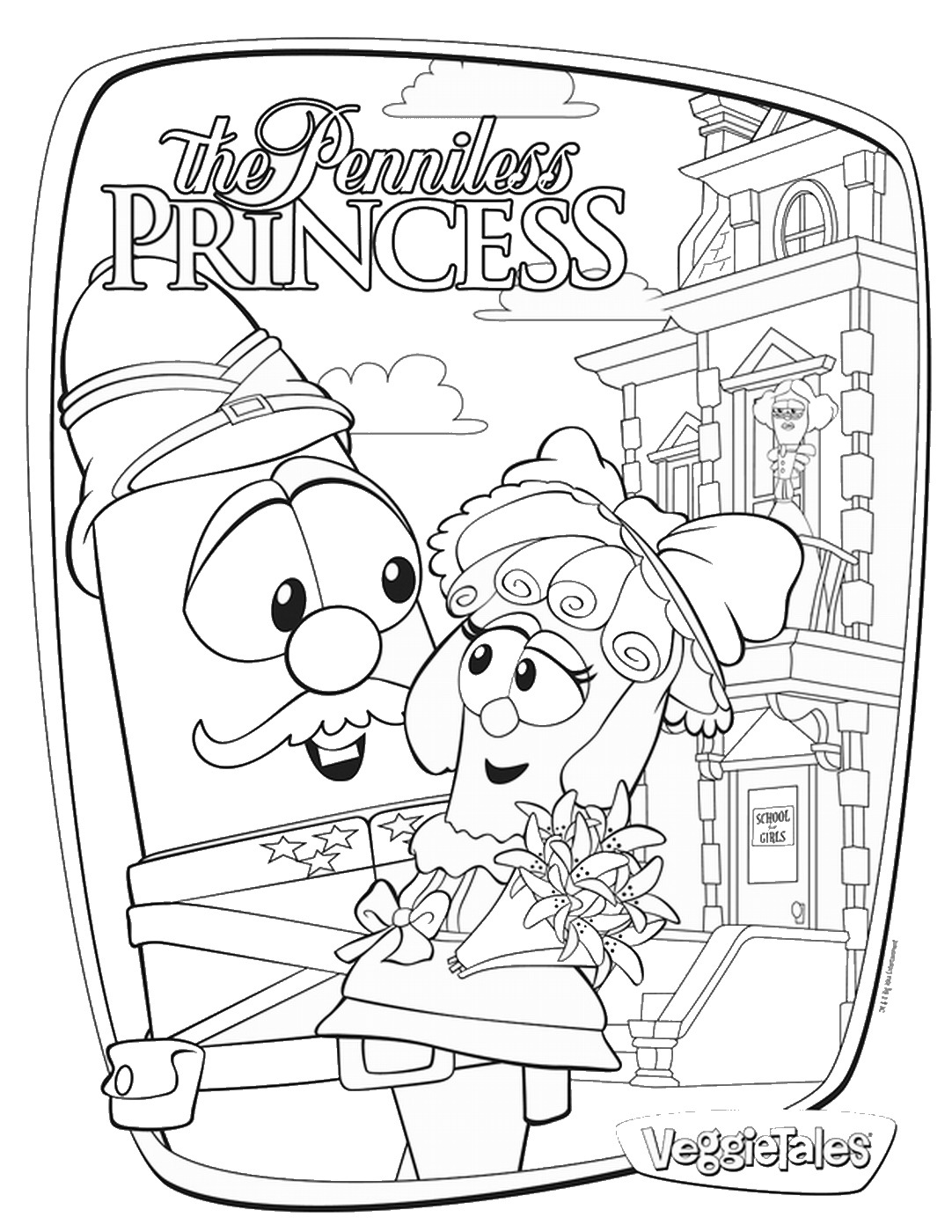 1082x1400 Veggie Tales Coloring Pages