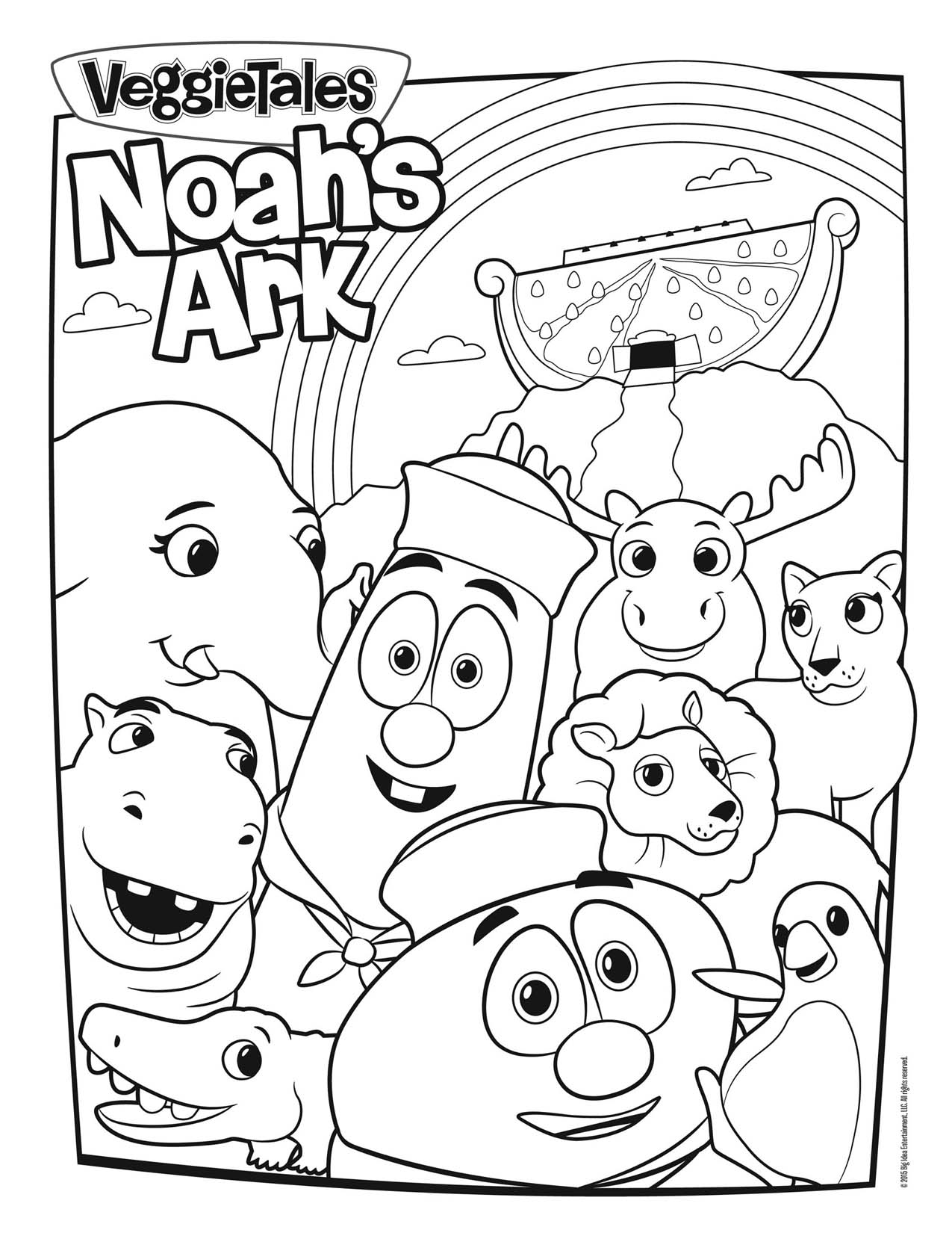 1275x1650 Veggie Tales Easter Coloring Pages Free Free Coloring Sheets
