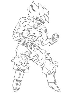 236x305 Mini Traceable Dbz Characters Dragon Ball Z Kai Coloring Pages