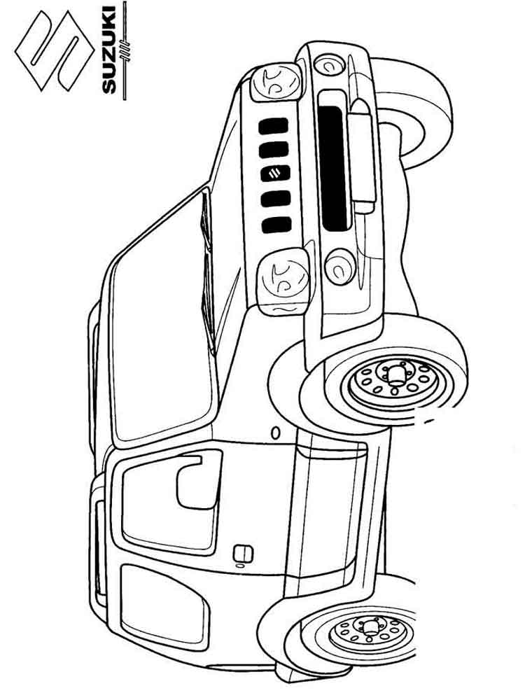 750x1000 Off Road Vehicle Coloring Pages Download And Print Off Road
