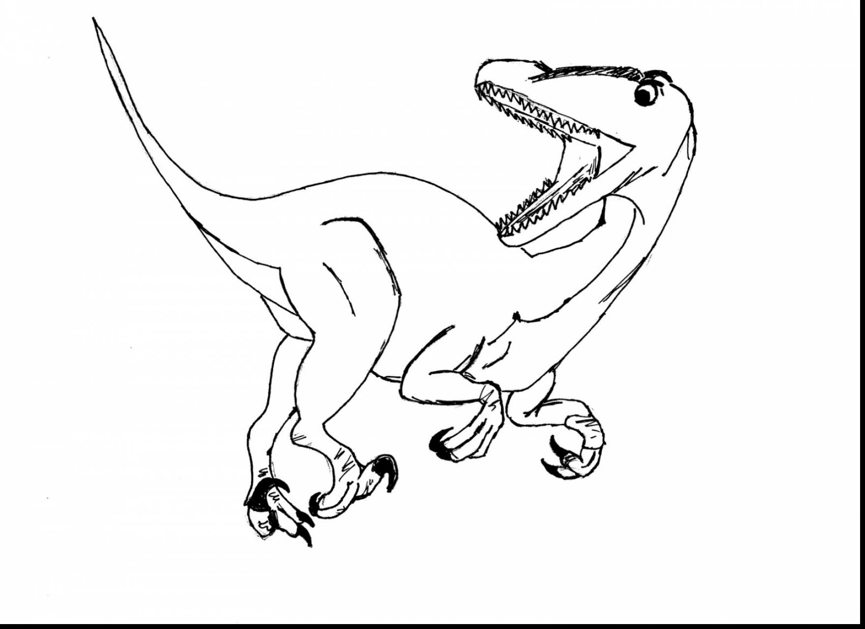 1760x1281 Remarkable Velociraptor Coloring Page Download Free Books Also