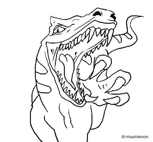 505x470 Velociraptor Coloring Pages Medium Size Of Coloring Page