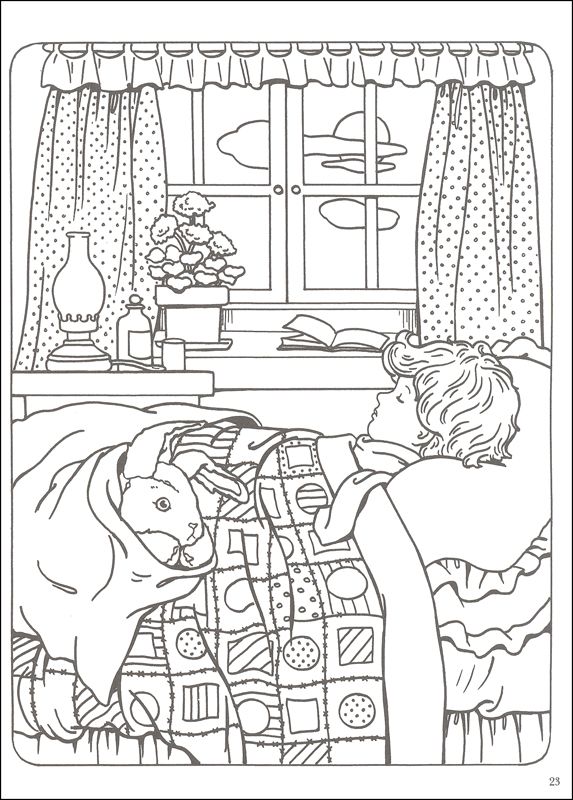 573x800 Velveteen Rabbit Coloring Book Additional Photo