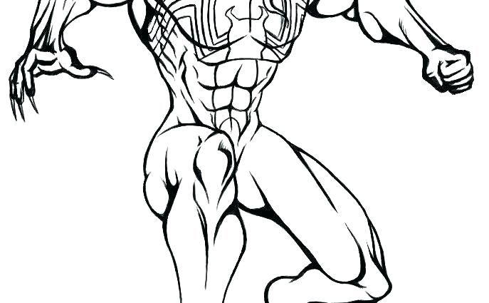 Venom Coloring Pages at GetDrawings | Free download