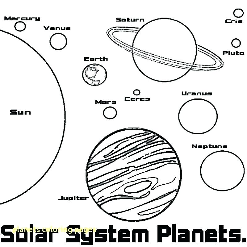 800x800 Coloring Pages Planets