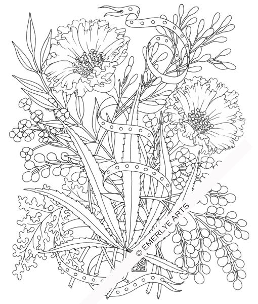 510x600 Coloring Pages Adult Coloring