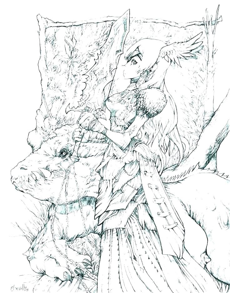 736x940 Free Printable Detailed Coloring Pages