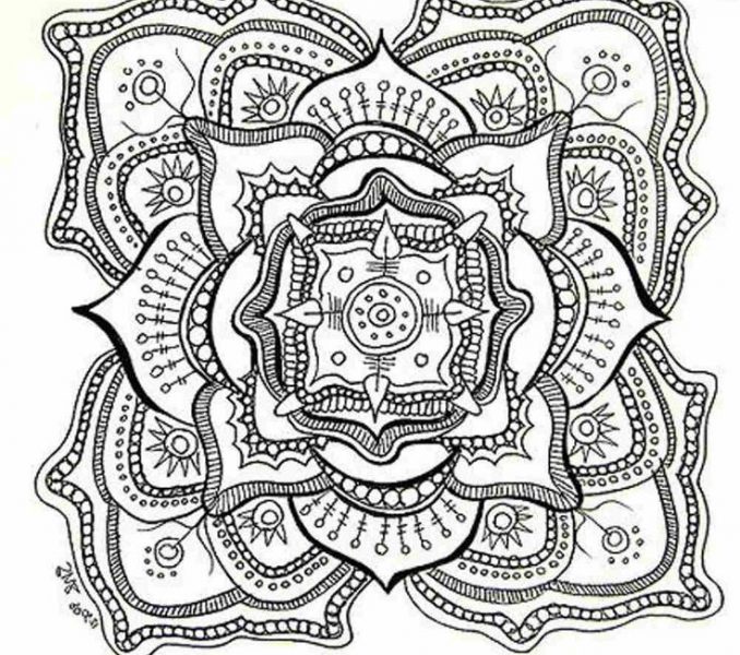 678x600 Detailed Coloring Pages Downloadable Coloring Pages Detailed