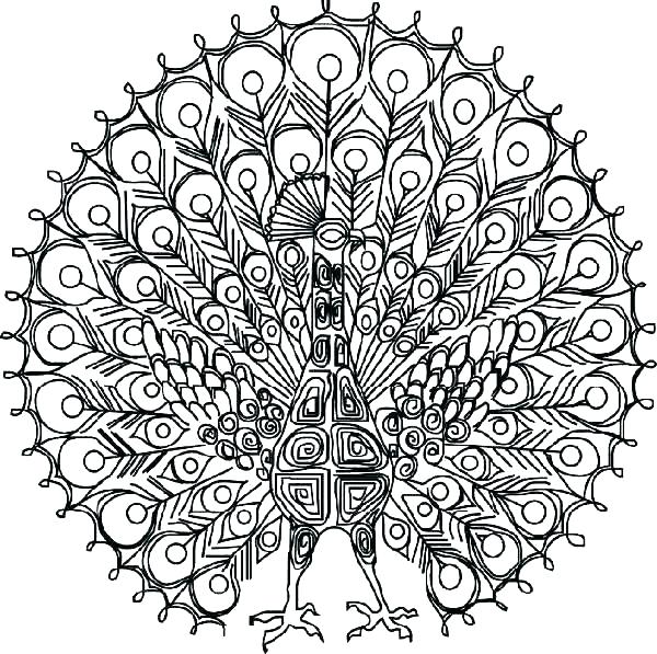 600x597 Intricate Coloring Pages Printable