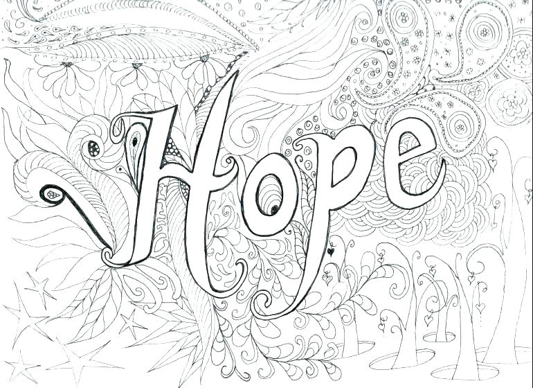 770x560 Very Hard Coloring Pages