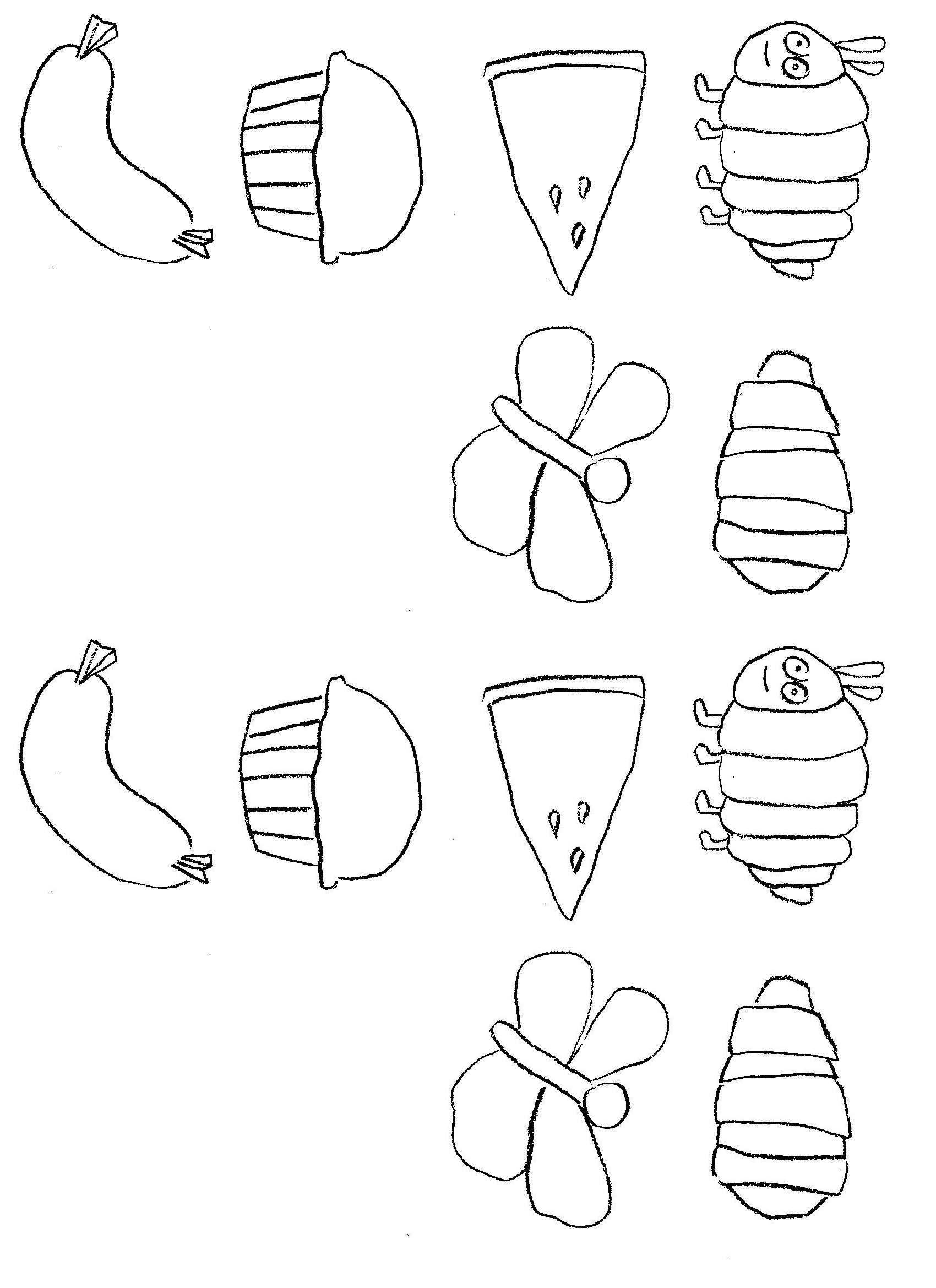 1700x2339 Very Hungry Caterpillar Coloring Pages Free Download