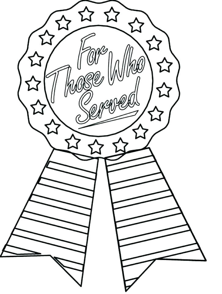 726x960 Coloring Pages For Veterans Day