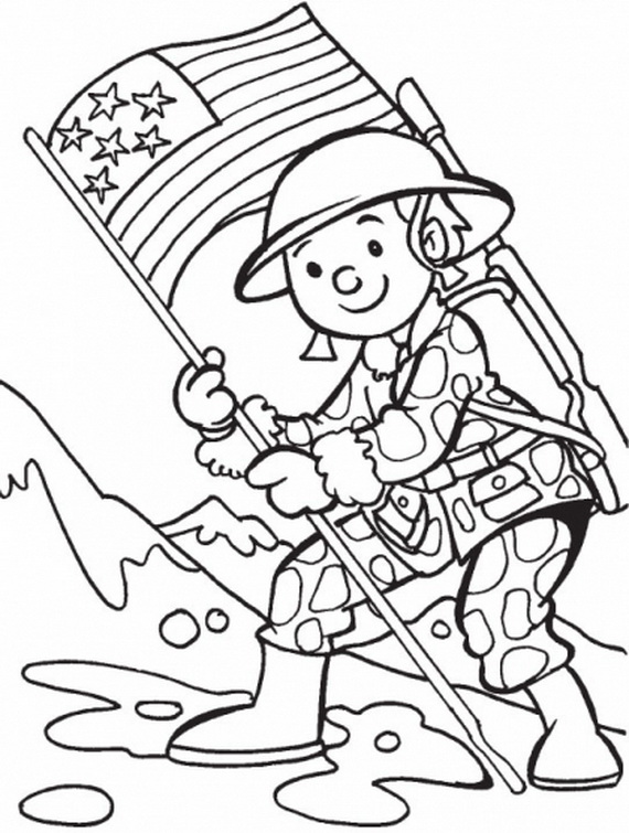 570x755 Veterans Day Coloring Pages