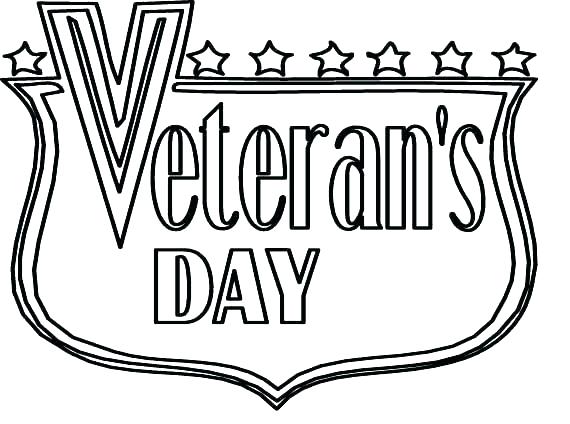570x424 Veterans Day Printable Coloring Pages With Veterans Day Printable