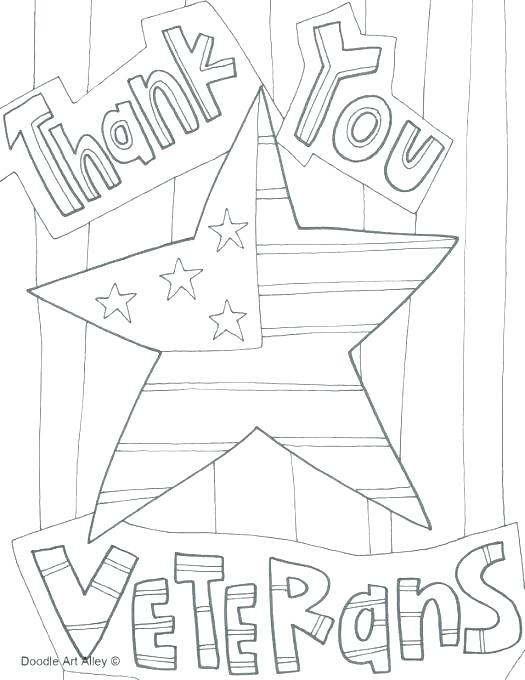 525x680 Printable Veterans Day Coloring Pages