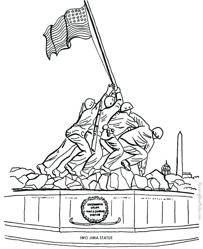670x820 Veterans Day Printable Coloring Pages Also Coloring Pages Picture