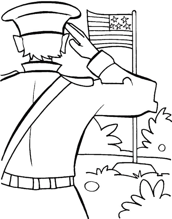 556x710 Veterans Day Thank You Coloring Page