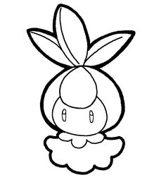 236x265 Victini Lineart