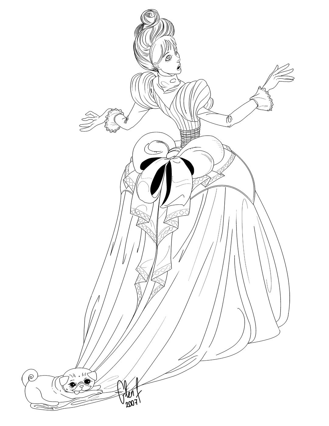 1081x1400 Victoria Coloring Dresses Commision Victorian Girl