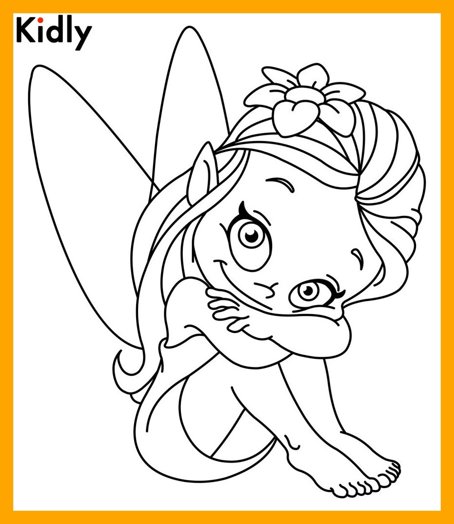 934x1078 Incredible Fairy Coloring Page Graphics U Stencils Picture