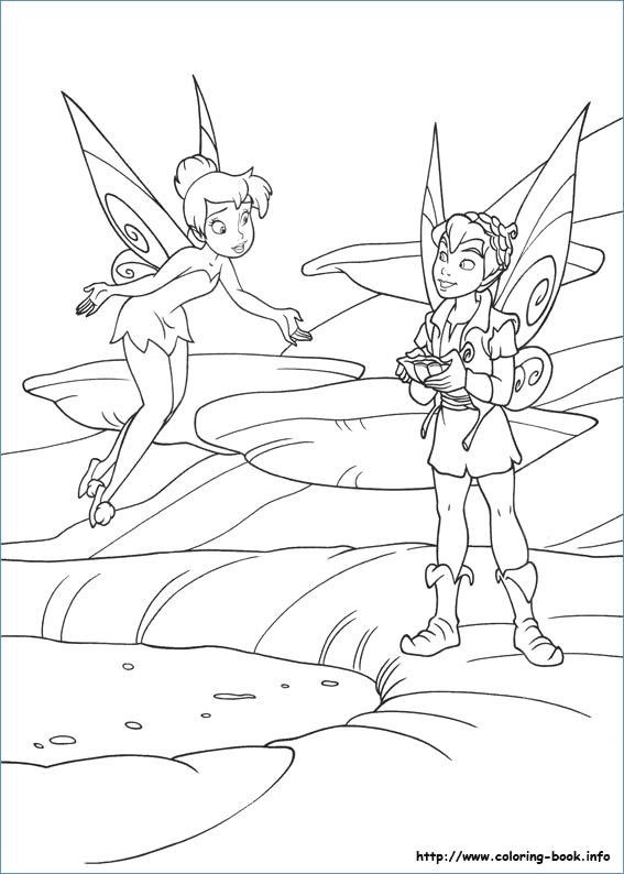 567x794 Vidia And Tinkerbell Coloring Page