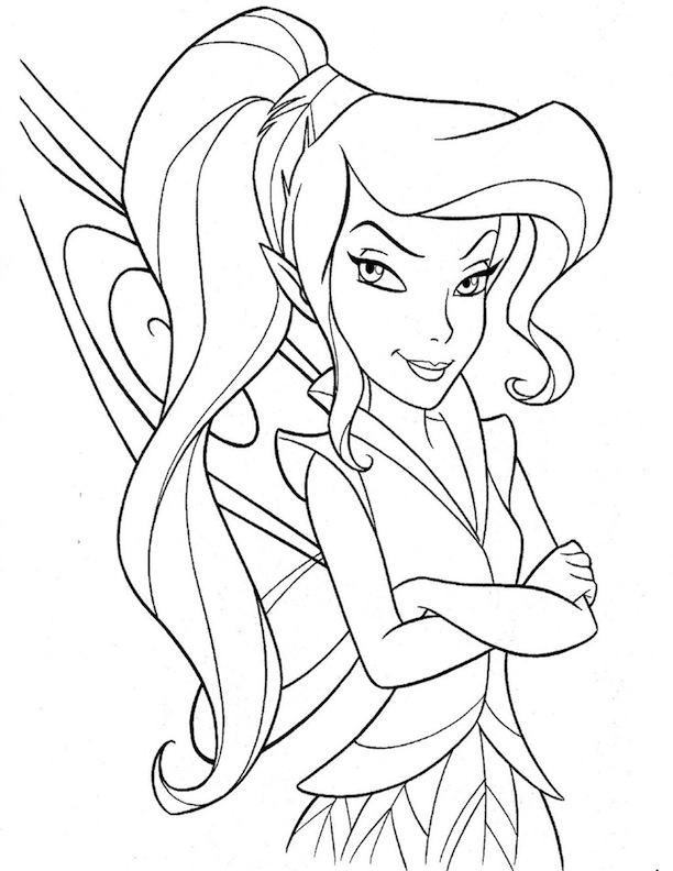 612x792 Z'onae Coloring Fantasyfairiesfairy Vidia Coloring Page