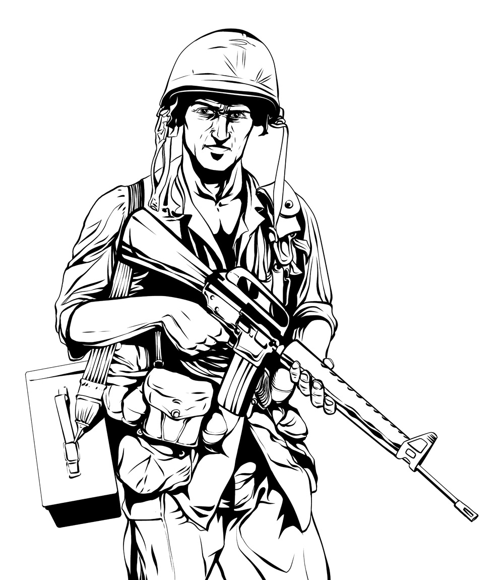 1000x1150 Vietnam Map Coloring Page