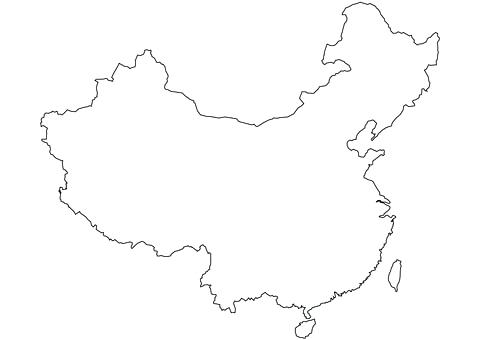 480x340 Map Coloring Page Click The China Flag Crayola Murs